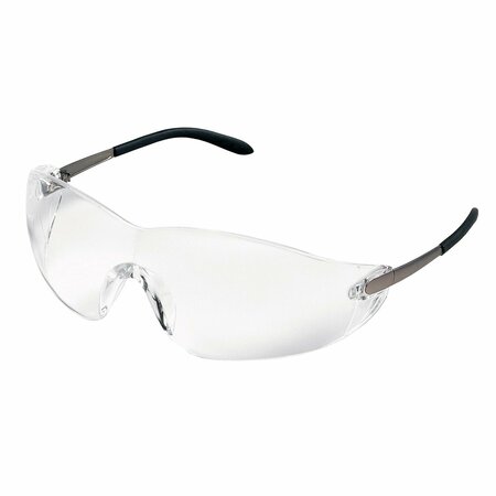 MCR SAFETY Glasses, S21 Clear Lens, 12PK S2110